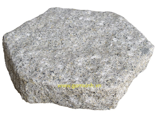 Đá Granite lục giác đục thô